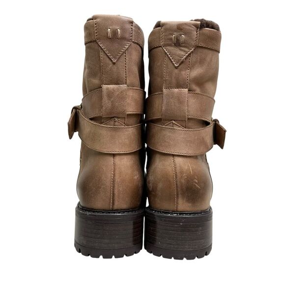 Ross & Snow Womens Boots Cristiana Leather Lamb Snow Waterproof Fur Lining Sz 7 - Picture 2 of 10